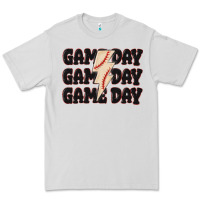 Dove Grey game day game day baseball Premium Tee - MaliasSmallBusiness