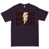 Plum game day game day baseball Premium Tee - MaliasSmallBusiness