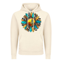 Vintage Artic sunset sunflower Vintage Hoodie - JahusDesignShop