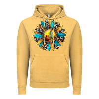 Vintage Mustard sunset sunflower Vintage Hoodie - JahusDesignShop