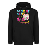 Black wake me when the ball drops Heavyweight Hoodie - MaliasSmallBusiness