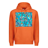 Carrot humpback whale Premium Hoodie - BarkalooDesign