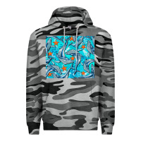 Slate Camo humpback whale Premium Hoodie - BarkalooDesign