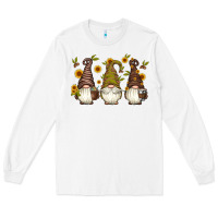 White coffee gnomes Long Sleeve Tee - Artiststas