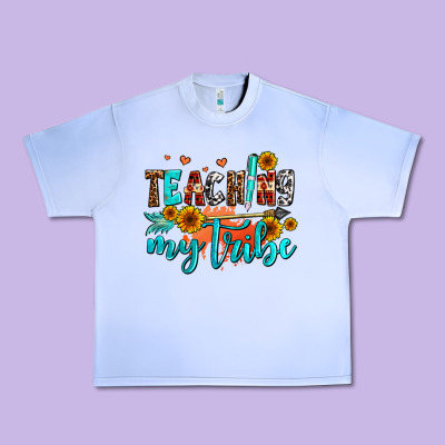 Teaching My Tribe Urban Heavy Tee Designed By Adodesignshop