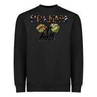 Black granny of both Heavyweight Sweatshirt - CowhideDigitalArt
