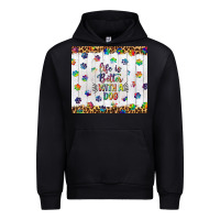 Black life is better with a dog tumbler tbs Urban Hoodie - TumblerDesignByShophia