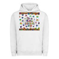 Pigment Lunar Rock life is better with a dog tumbler tbs Urban Hoodie - TumblerDesignByShophia
