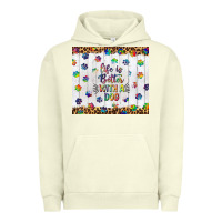 Pigment Pistachio life is better with a dog tumbler tbs Urban Hoodie - TumblerDesignByShophia