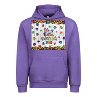 Tulip life is better with a dog tumbler tbs Urban Hoodie - TumblerDesignByShophia
