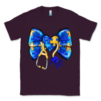 Plum Down Syndrome Ribbon Classic Tee - CowhideDigitalArt