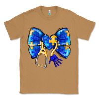 Toasted Coconut Down Syndrome Ribbon Classic Tee - CowhideDigitalArt