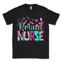 Black proud nurse Classic Tee - BundleAndBundleShop