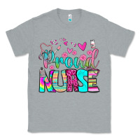 Heather Grey proud nurse Classic Tee - BundleAndBundleShop