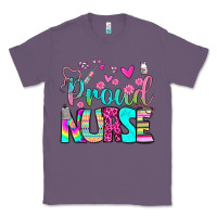 Lavender proud nurse Classic Tee - BundleAndBundleShop