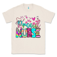 Natural proud nurse Classic Tee - BundleAndBundleShop