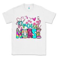 White proud nurse Classic Tee - BundleAndBundleShop