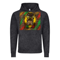 Vintage Black juneteenth afro bun mama tumbler Vintage Hoodie - HRA Design Shop