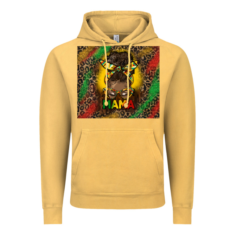 Juneteenth Afro Bun Mama Tumbler Vintage Hoodie by HRA Design Shop | Teevron