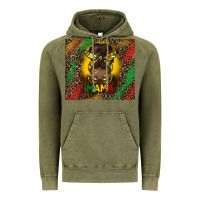Vintage Olive juneteenth afro bun mama tumbler Vintage Hoodie - HRA Design Shop