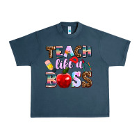 Midnight Navy teach like a boss Urban Heavy Tee - AdoDesignShop