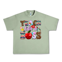Oil Green teach like a boss Urban Heavy Tee - AdoDesignShop