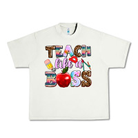 Pistachio teach like a boss Urban Heavy Tee - AdoDesignShop