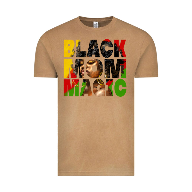 Black Mom Magic Juneteenth Vintage Tee by HRA Design Shop | Teevron