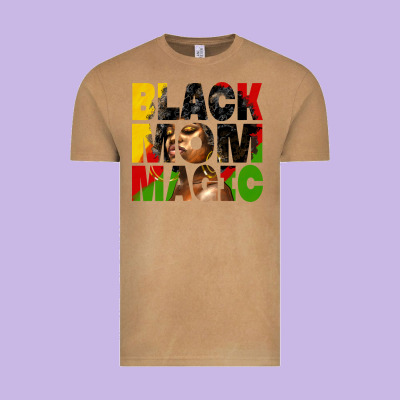 Black Mom Magic Juneteenth Vintage Tee Designed By Hra Design Shop