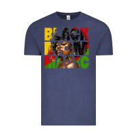 Vintage Denim black mom magic juneteenth Vintage Tee - HRA Design Shop
