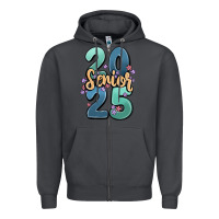 Smoke senior 2025 Zipper Hoodie - MaliasSmallBusiness