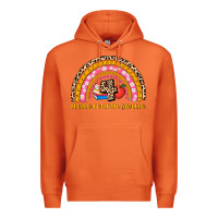 Carrot back to school rainbow hello fourth grade Premium Hoodie - AdoDesignShop