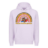 Lilac back to school rainbow hello fourth grade Premium Hoodie - AdoDesignShop