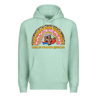 Seafoam back to school rainbow hello fourth grade Premium Hoodie - AdoDesignShop
