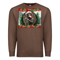 Chestnut Merry Christmas skeleton Premium Sweatshirt - NancyCooperArtShop