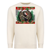 Sandshell Merry Christmas skeleton Premium Sweatshirt - NancyCooperArtShop