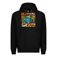 Black country roads take me home truck coaster Premium Hoodie - Jasminsmagicworld