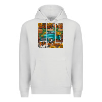 Dove Grey country roads take me home truck coaster Premium Hoodie - Jasminsmagicworld