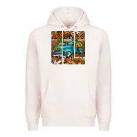 Pale Pink country roads take me home truck coaster Premium Hoodie - Jasminsmagicworld