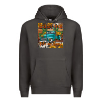 Smoke country roads take me home truck coaster Premium Hoodie - Jasminsmagicworld