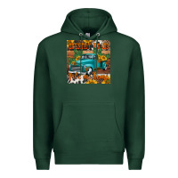 Sports Green country roads take me home truck coaster Premium Hoodie - Jasminsmagicworld