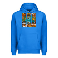 True Royal country roads take me home truck coaster Premium Hoodie - Jasminsmagicworld