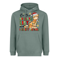 Sage on the naughty list and i regret nothing Heavyweight Hoodie - MaliasSmallBusiness