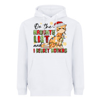 White on the naughty list and i regret nothing Heavyweight Hoodie - MaliasSmallBusiness