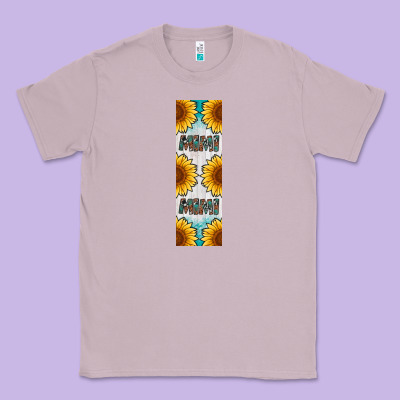 Mimi Sunflower Leopard  Pen Wrap Classic Tee Designed By Artiststas
