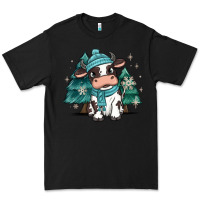 Black winter i'm udderly freezing baby cow Premium Tee - MaliasSmallBusiness