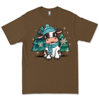 Cacao winter i'm udderly freezing baby cow Premium Tee - MaliasSmallBusiness