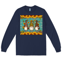 Navy coffee gnomes Long Sleeve Tee - Artiststas