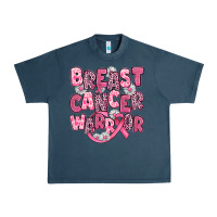 Midnight Navy breast cancer warrior Urban Heavy Tee - JahusDesignShop