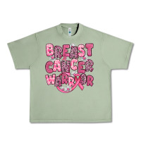 Oil Green breast cancer warrior Urban Heavy Tee - JahusDesignShop